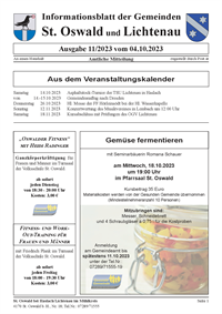 Gemeinde-Infoblatt 2023-10 vom 07.09.2023