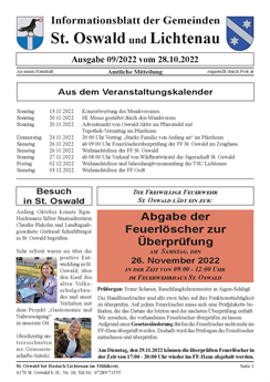 Gemeindeinfo 2022-09 vom 28. Oktober 2022