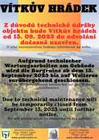 Ruine Wittinghausen vorübergehend geschlossen